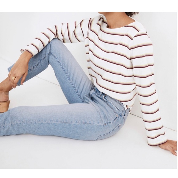 Madewell The Perfect Vintage High Rise Tapered Leg Jeans in Fiore Wash Size 23 - Picture 15 of 15